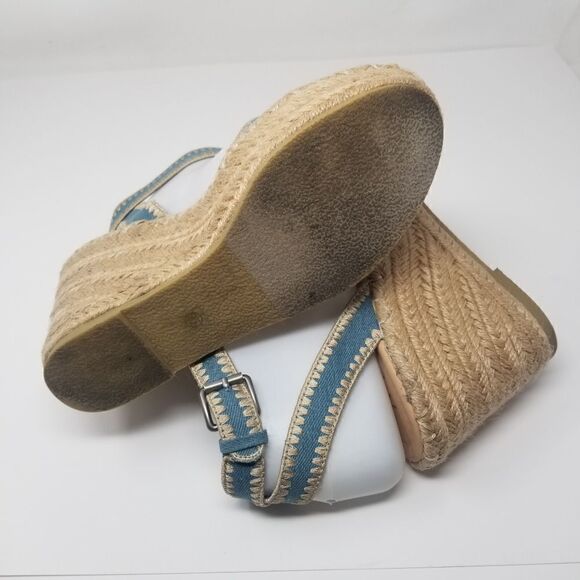 COCONUTS BY MATISSE, FRENCHIE ESPADRILLE WEDGES. SIZE 6.5 M. - Picture 15 of 15